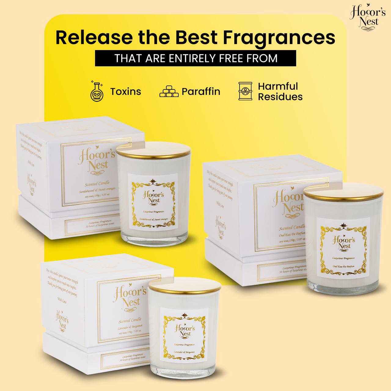 Hooor's Nest scented candles