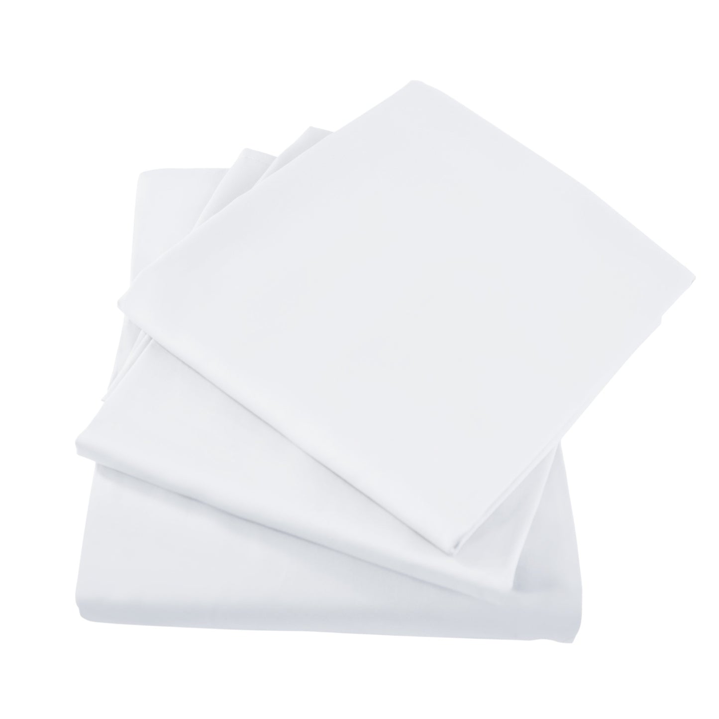 Hooor's Nest King Size (180 cm x 200 cm) Set of 100% Egyptian cotton Fitted Sheet + 2 Pcs Pillowcases (50 cm x 75 cm)