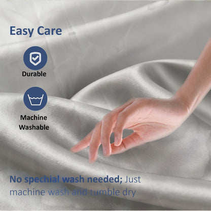 Hooor's Nest King Size (180 cm x 200 cm) Set of 100% Egyptian cotton Fitted Sheet + 2 Pcs Pillowcases (50 cm x 75 cm)