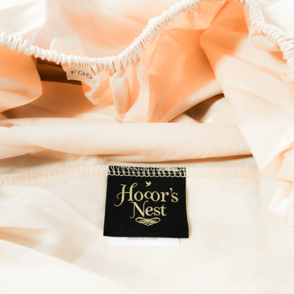 Hooor's Nest King Size (180 cm x 200 cm) Set of 100% Egyptian cotton Fitted Sheet + 2 Pcs Pillowcases (50 cm x 75 cm)